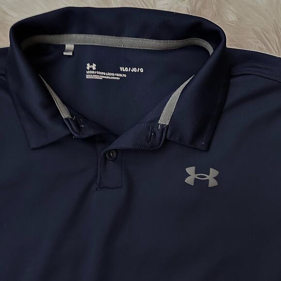 Big Boys Under Armour Polo Shirt - Picture 7 of 7